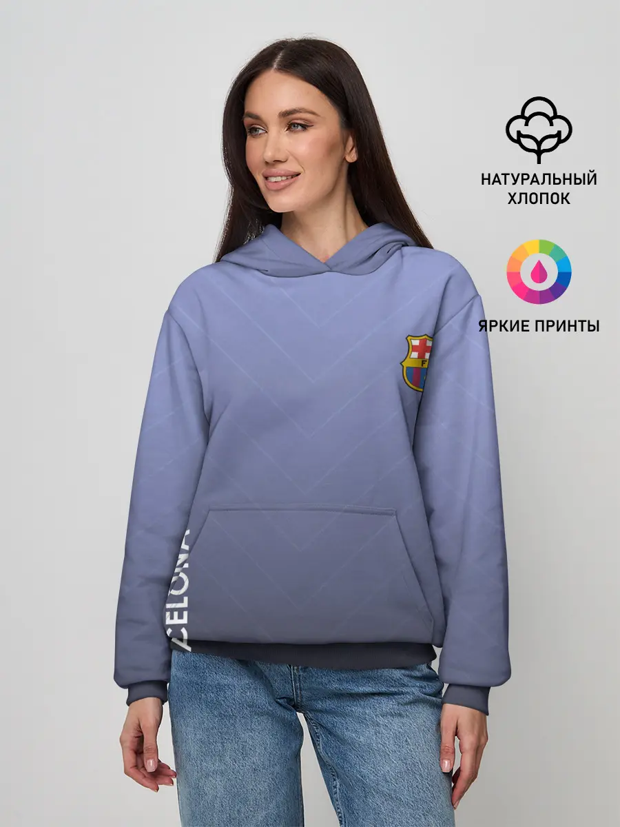 Женское худи / Barcelona