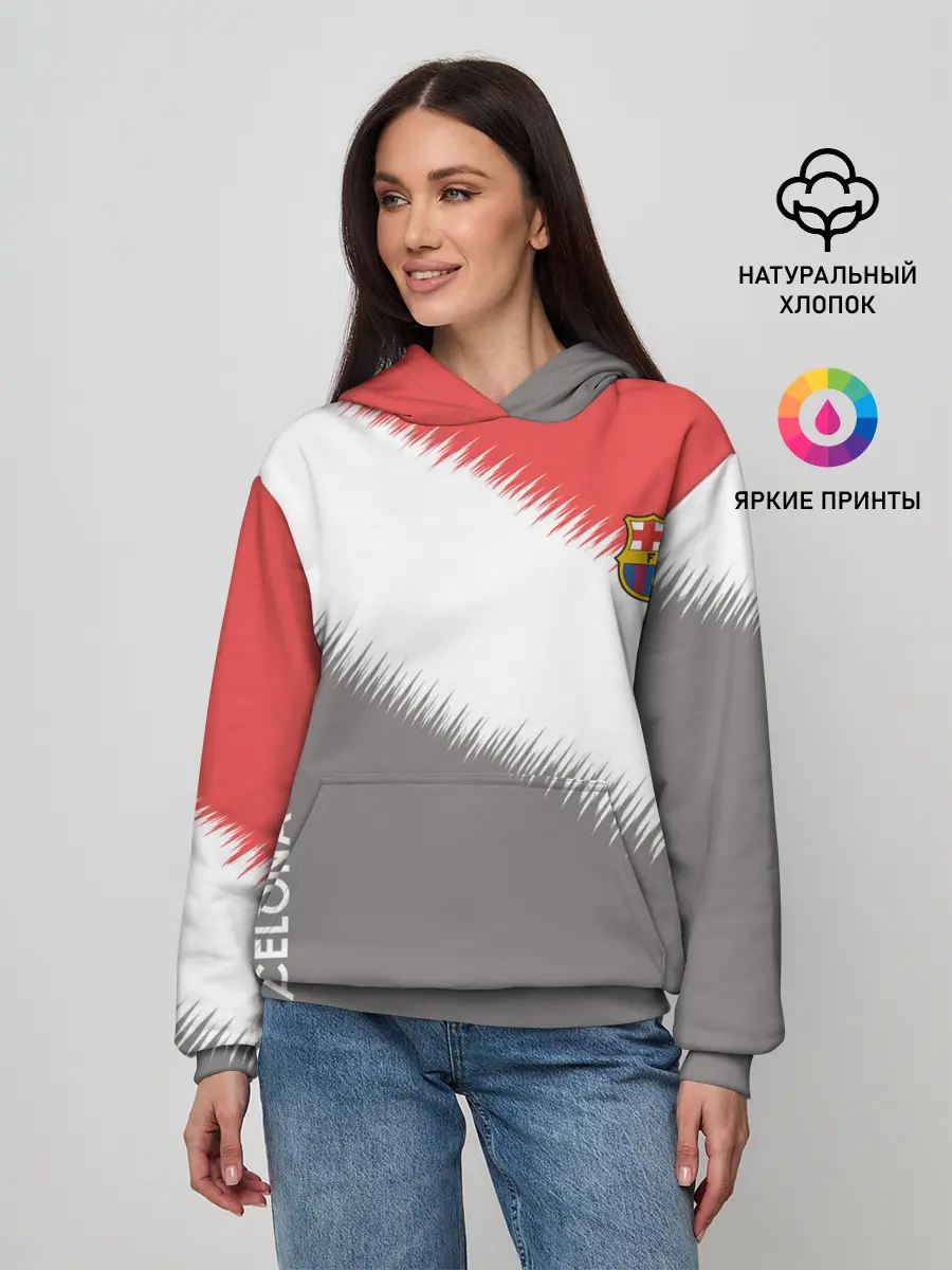 Женское худи / Barcelona