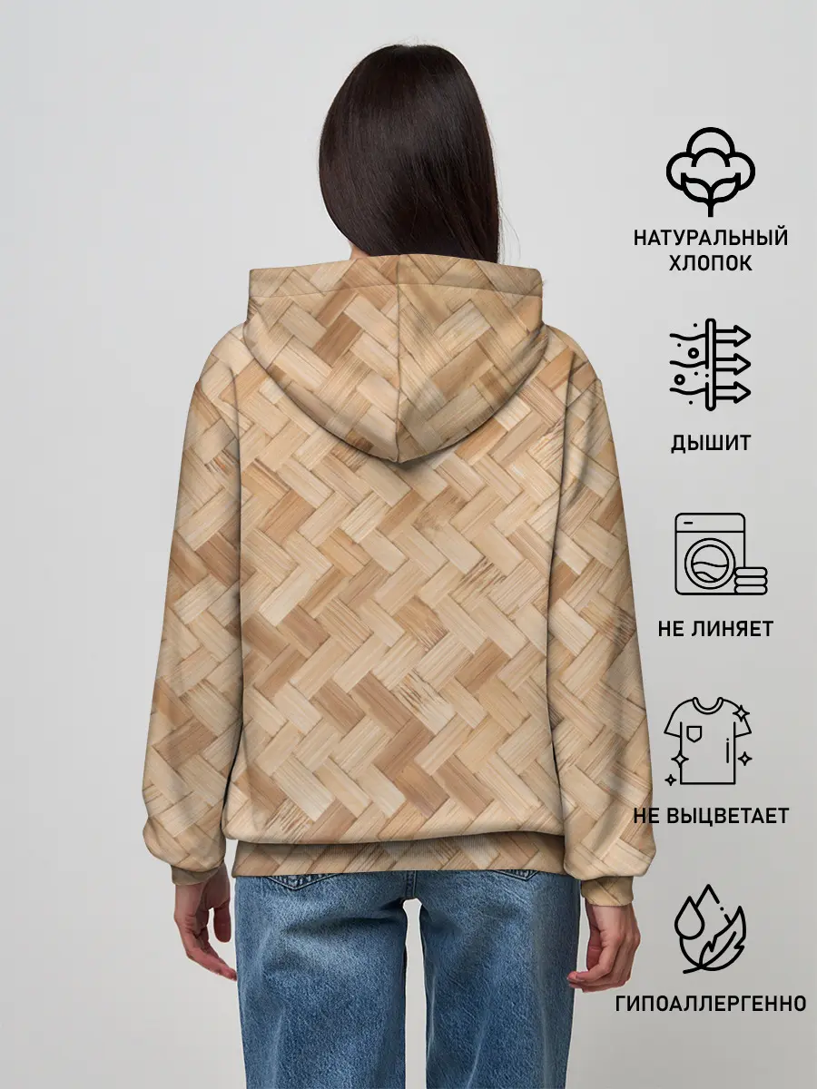 Женское худи / Паркет