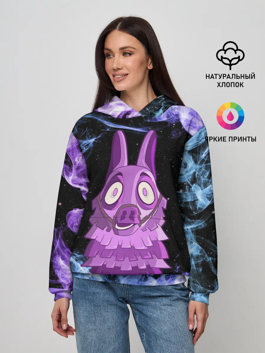 Женское худи / Lama Fortnite