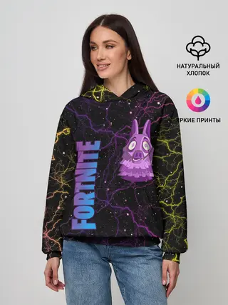 Женское худи / Lama Fortnite