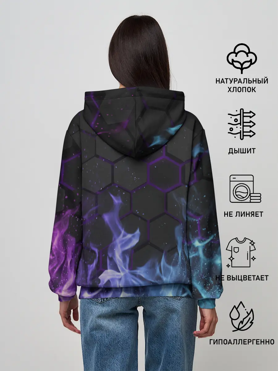 Женское худи / Fire