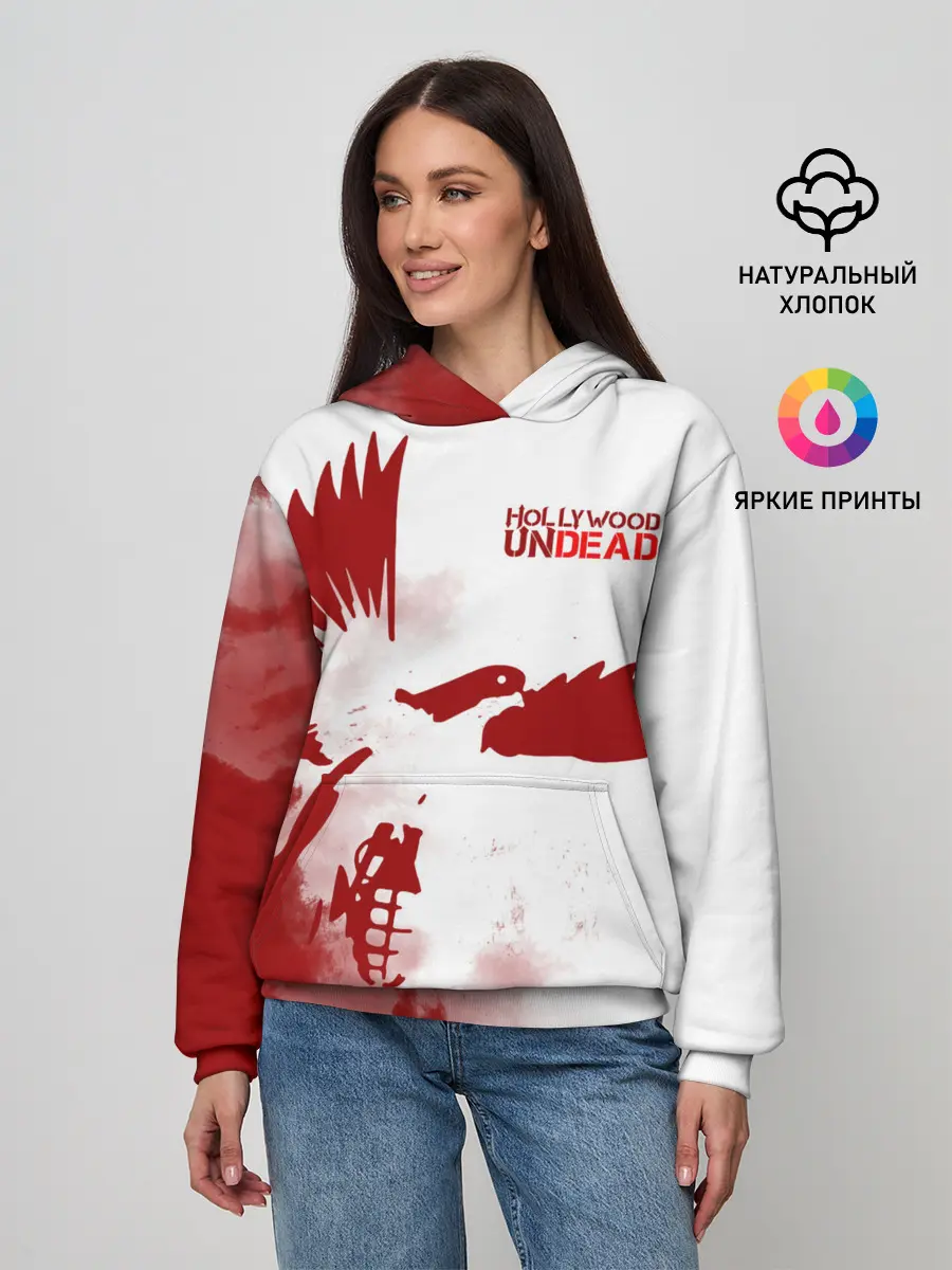 Женское худи / Hollywood Undead