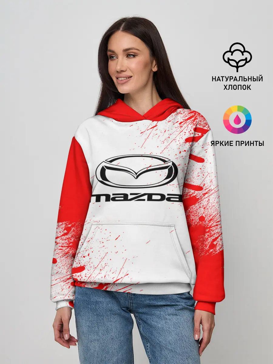 Женское худи / mazda