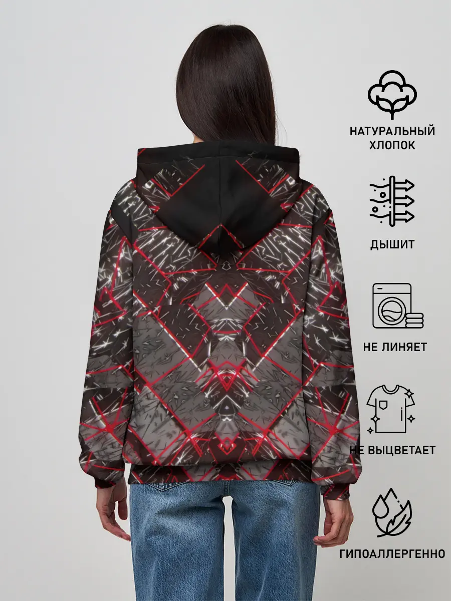 Женское худи / Текстура.