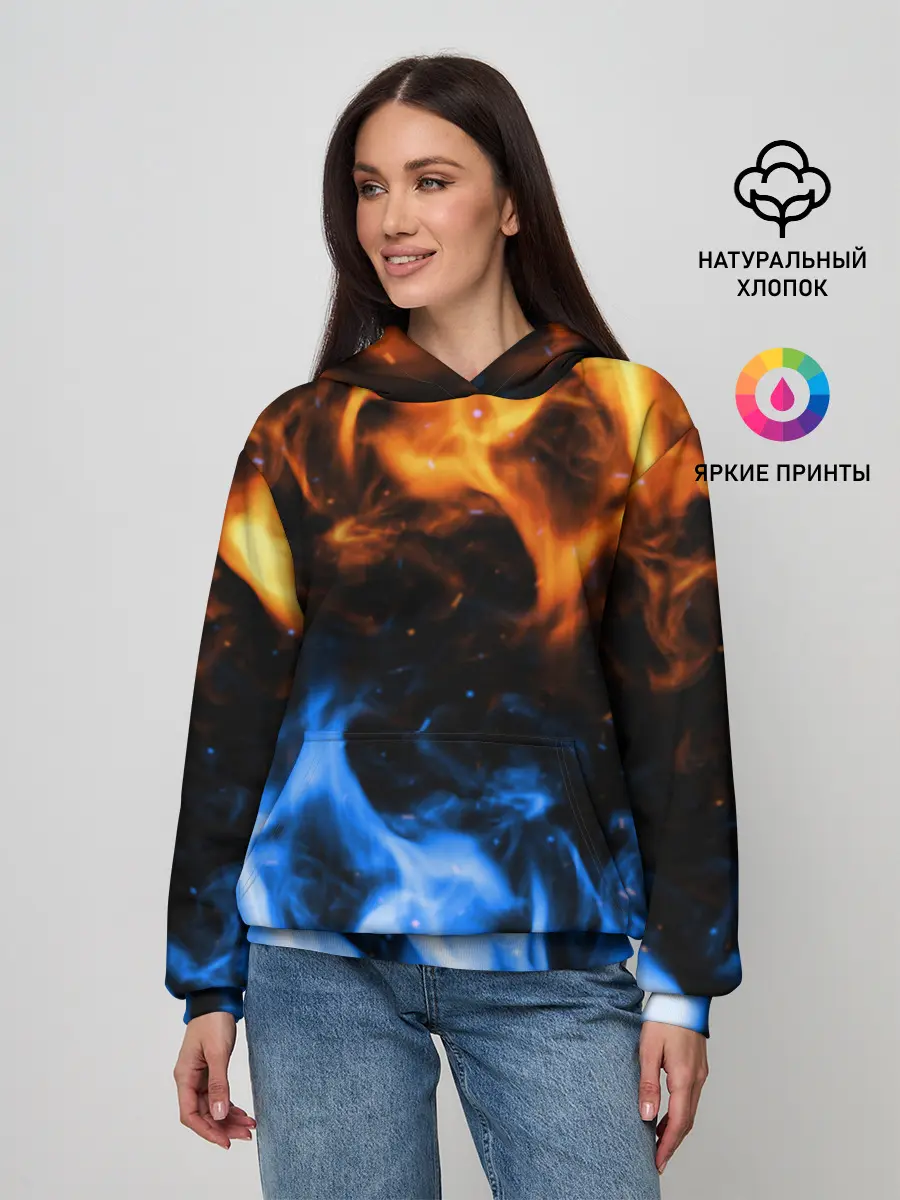 Женское худи / БИТВА ОГНЕЙ