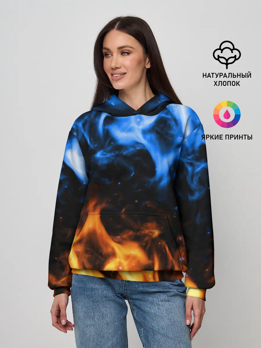 Женское худи / БИТВА ОГНЕЙ