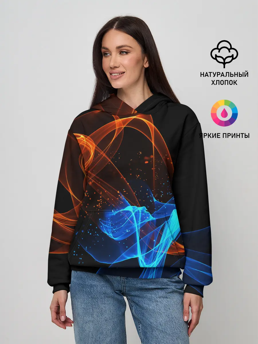 Женское худи / БИТВА ОГНЕЙ