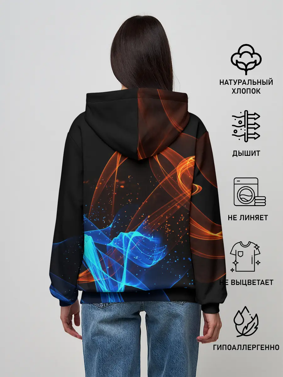 Женское худи / БИТВА ОГНЕЙ