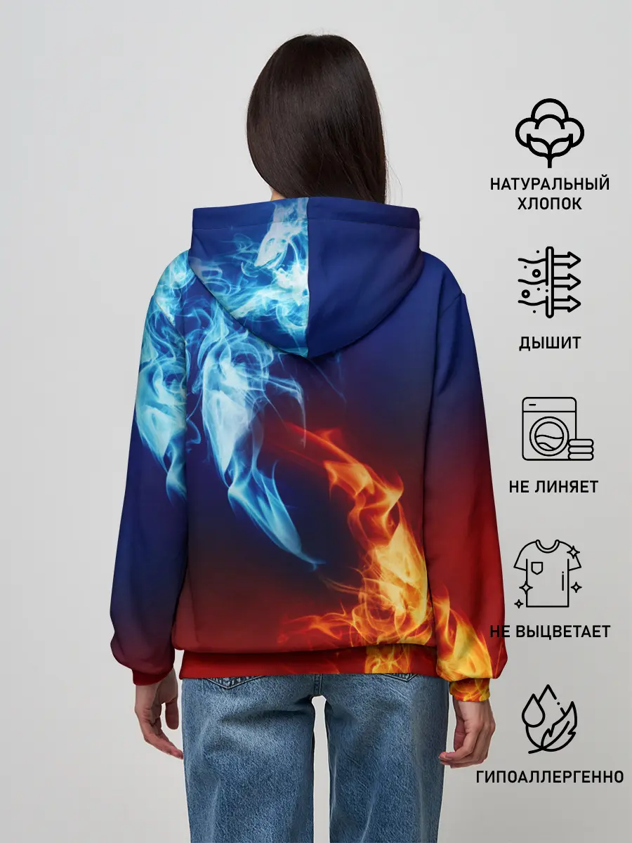 Женское худи / БИТВА ОГНЕЙ