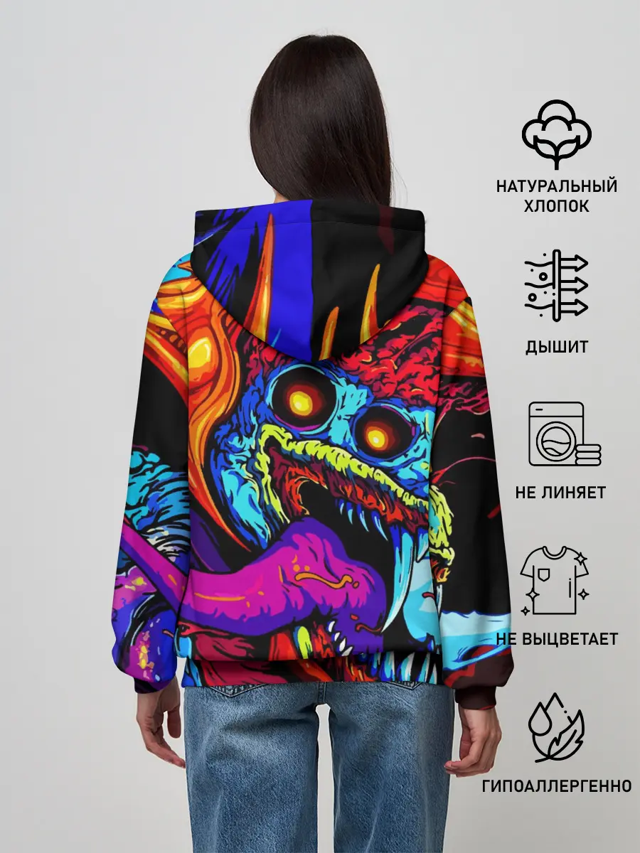 Женское худи / HYPER BEAST | CS GO