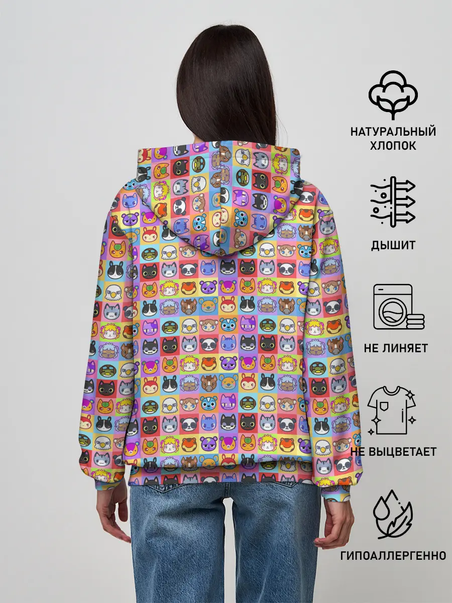 Женское худи / ANIMAL CROSSING