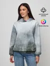 Женское худи / Туманный лес