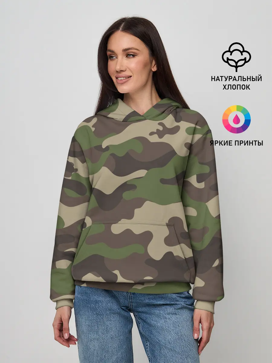 Женское худи / МИЛИТАРИ