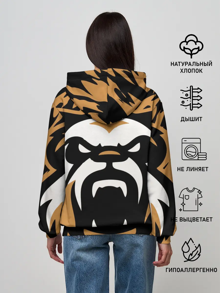Женское худи / Зверь