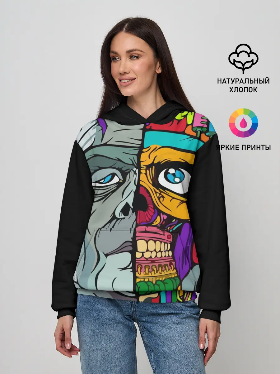 Женское худи / Франкенштейн