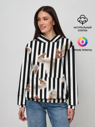 Женское худи / Гуси