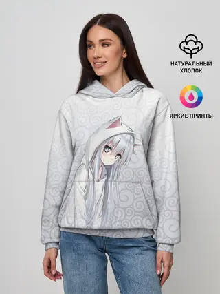Женское худи / Cat-girl
