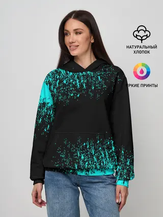 Женское худи / Краска