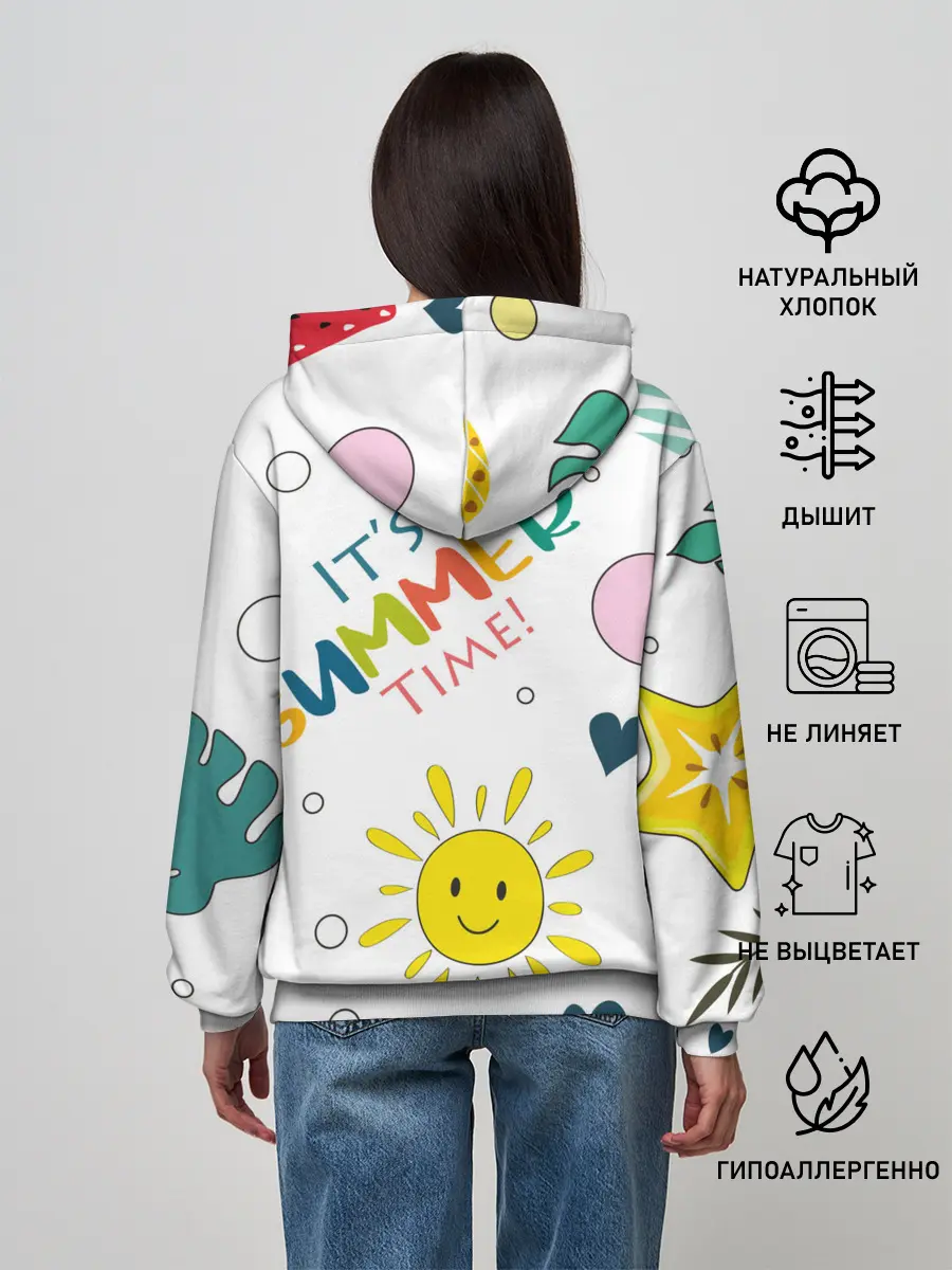 Женское худи / summer time