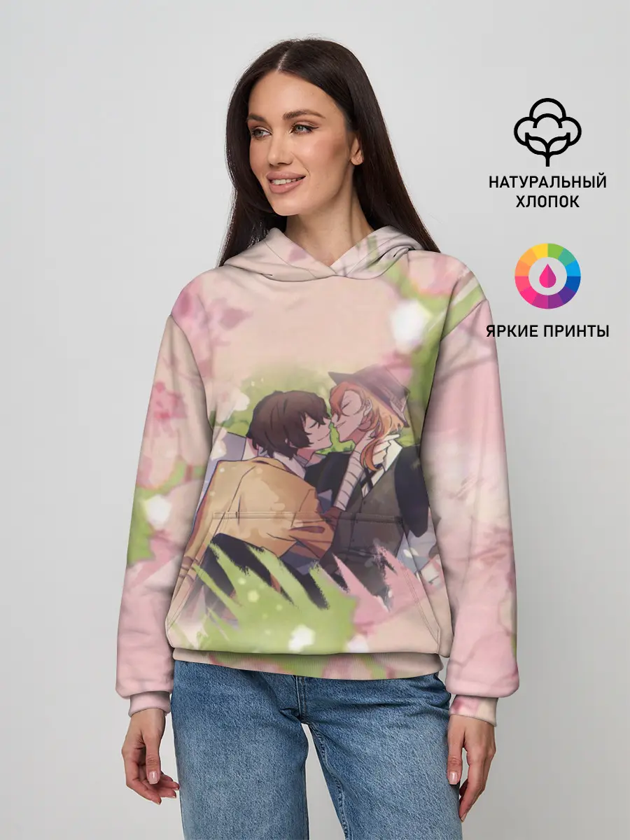 Женское худи / Дазай и Чуя