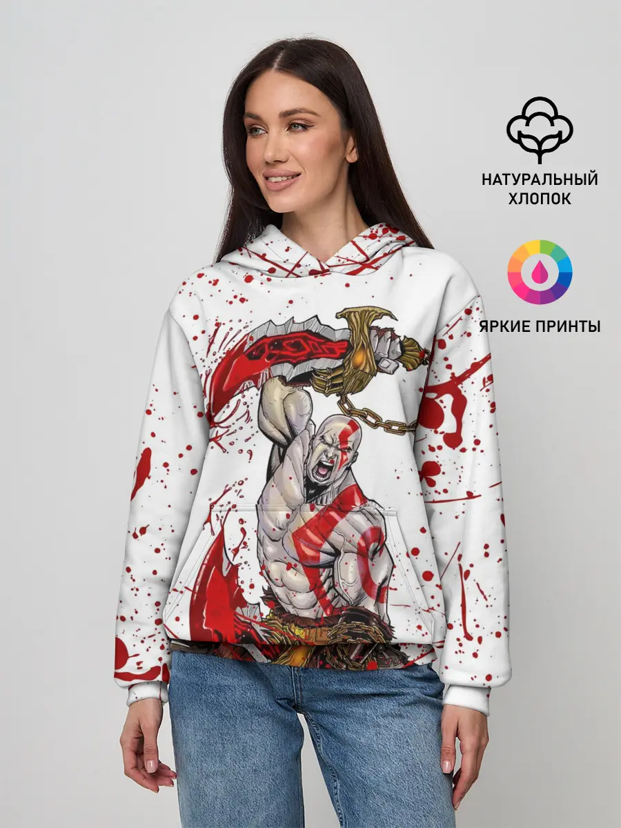 Женское худи / GOD OF WAR