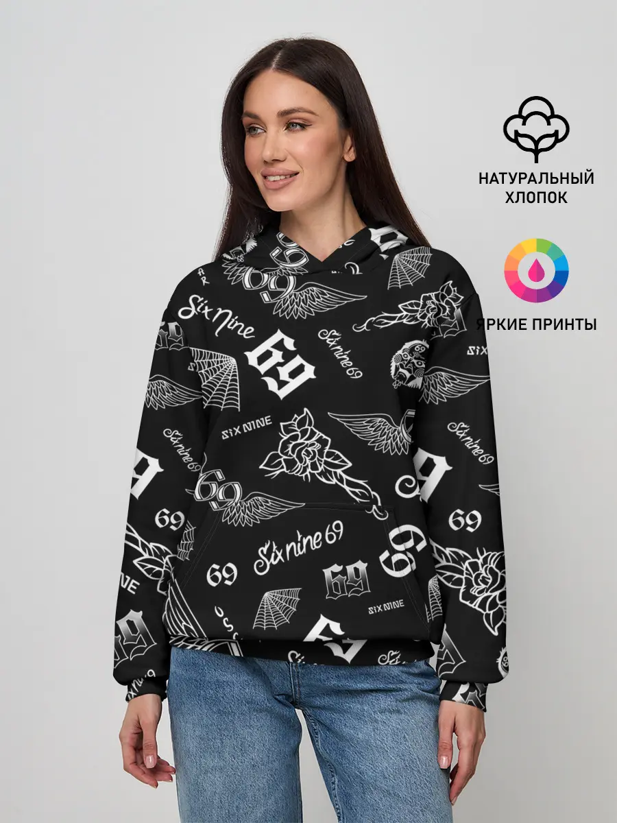 Женское худи / 6IX9INE