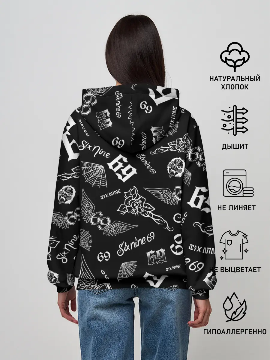 Женское худи / 6IX9INE