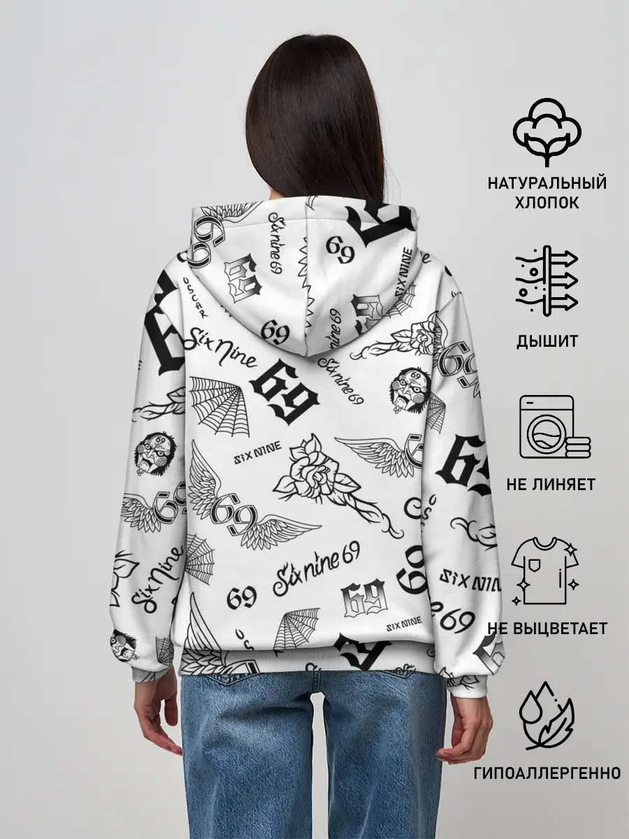Женское худи / 6IX9INE