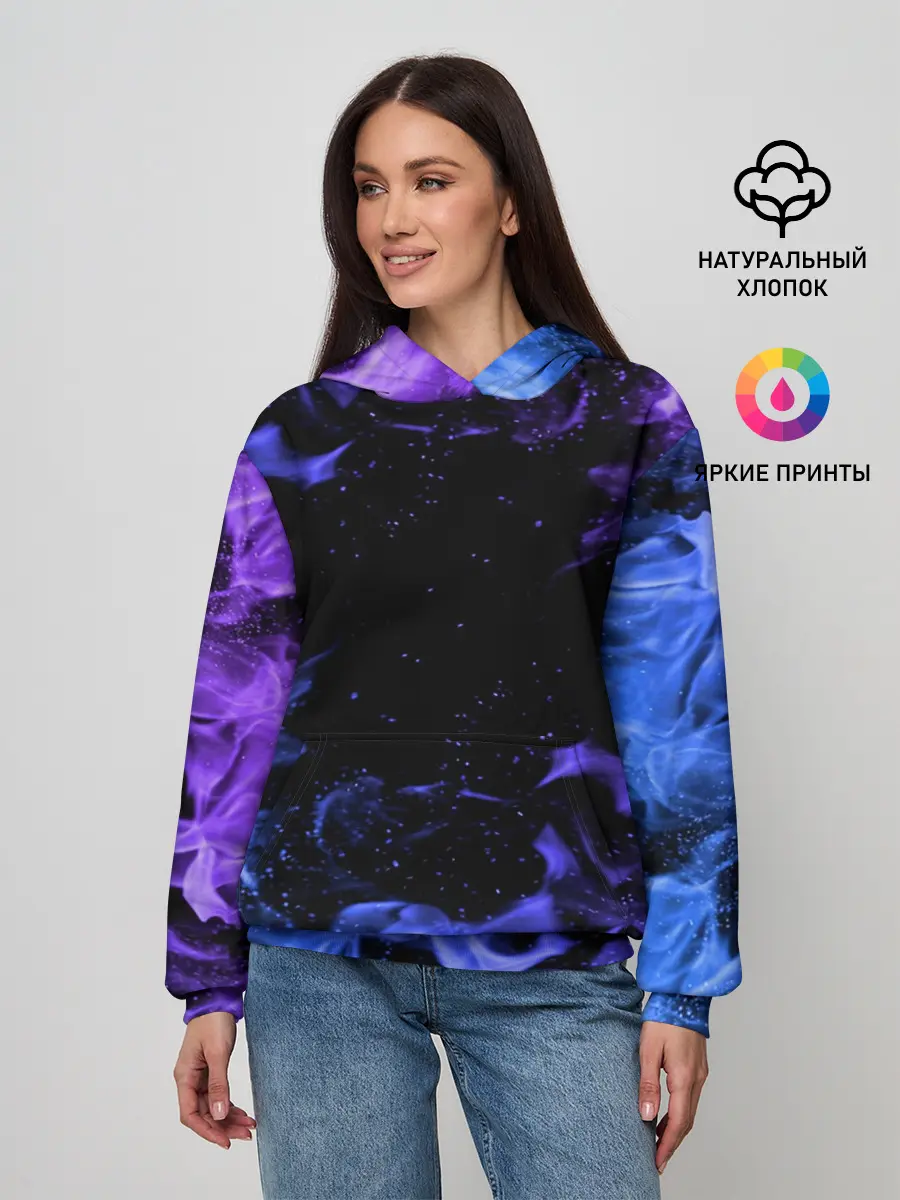 Женское худи / ОГОНЬ