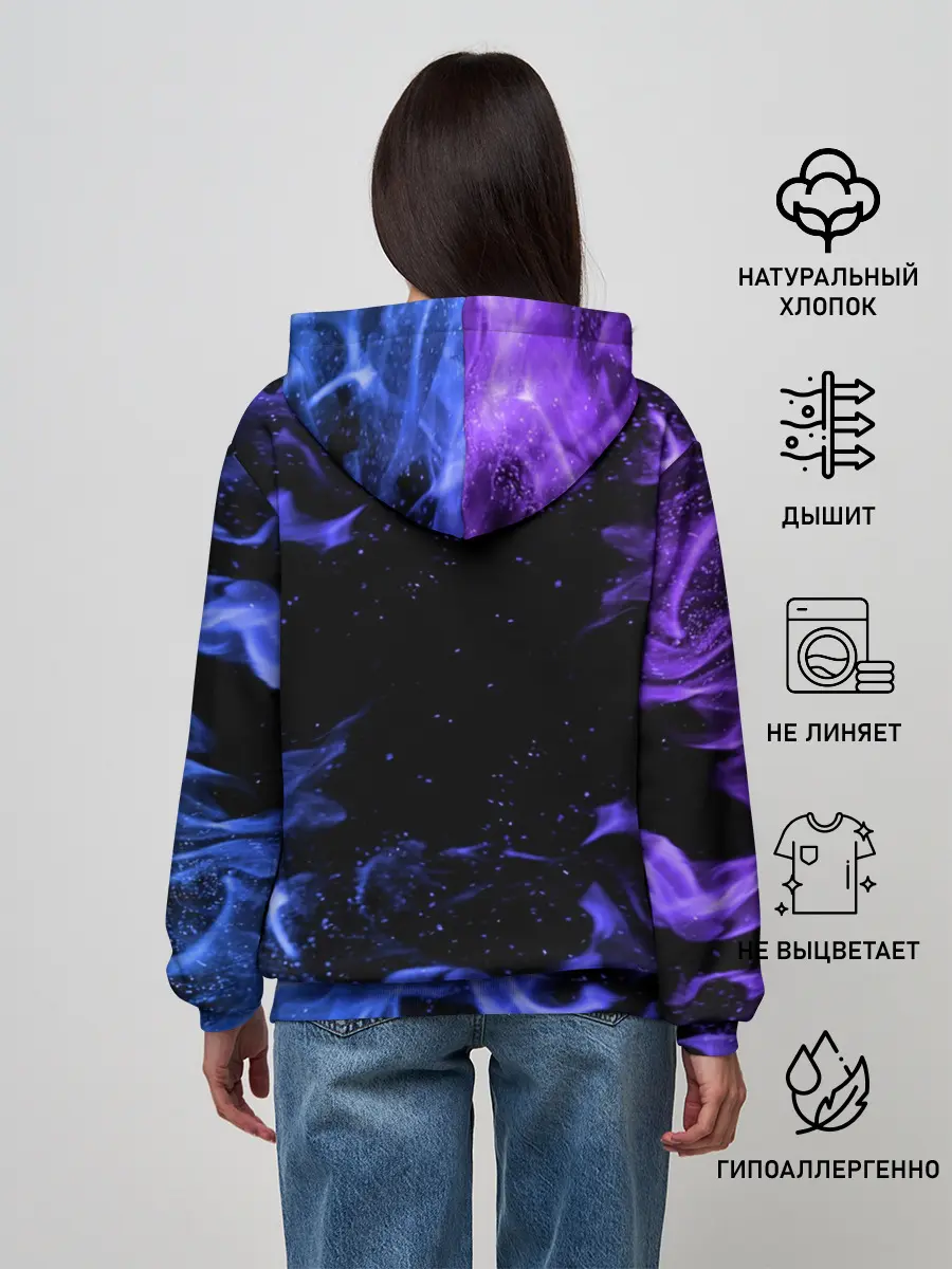 Женское худи / ОГОНЬ