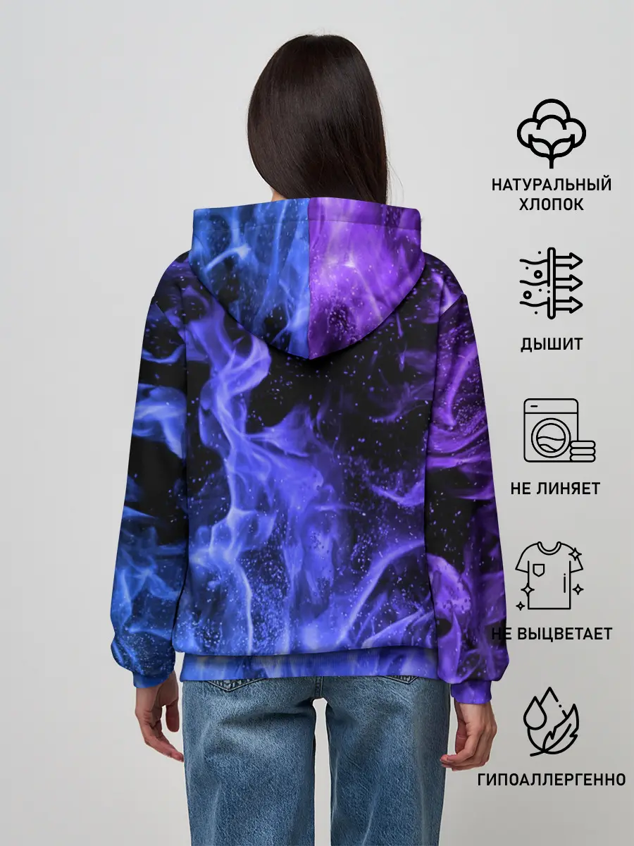 Женское худи / ОГОНЬ