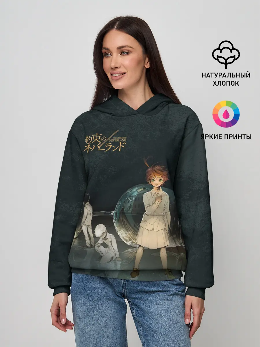 Женское худи / The Promised Neverland Logo