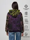 Женское худи / Цветные молнии Пикачу