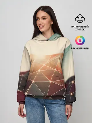 Женское худи / ABSTRACT DIGITAL