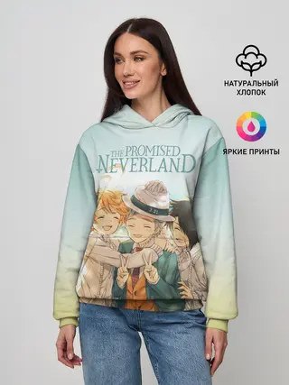 Женское худи / The Promised Neverland