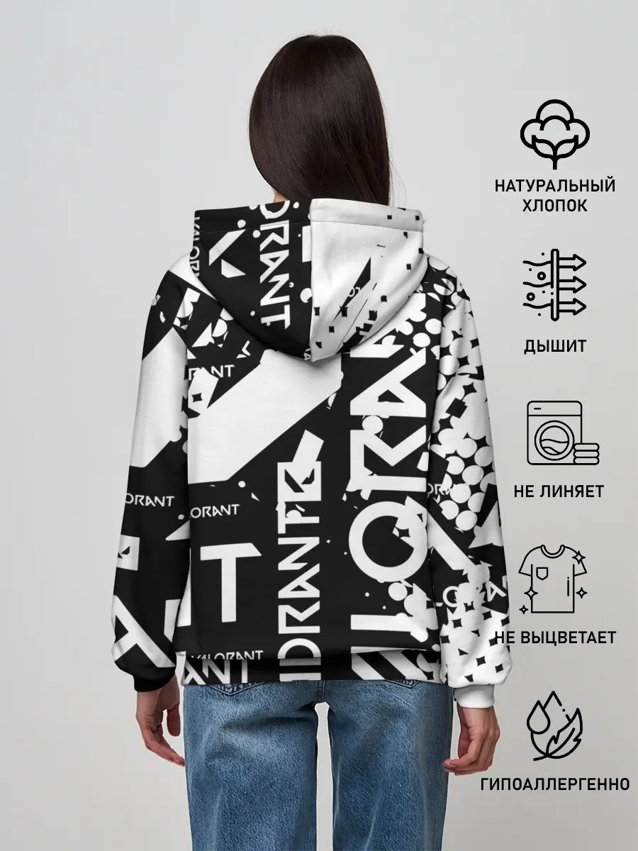 Женское худи / Valorant