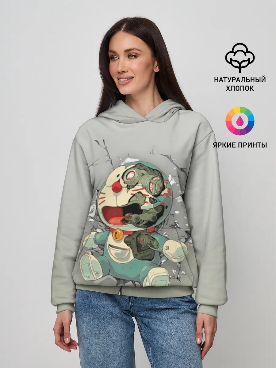 Женское худи / Doraeman