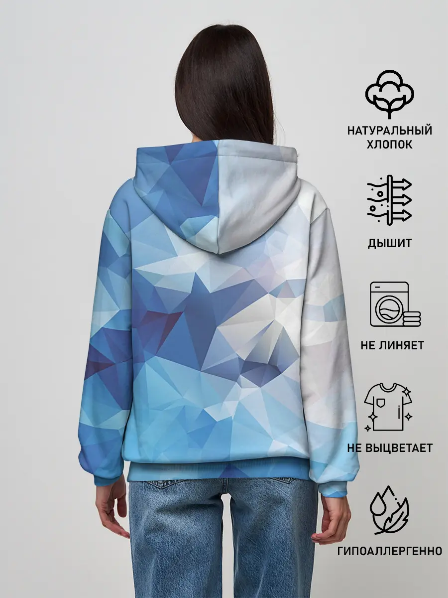 Женское худи / Абстракция