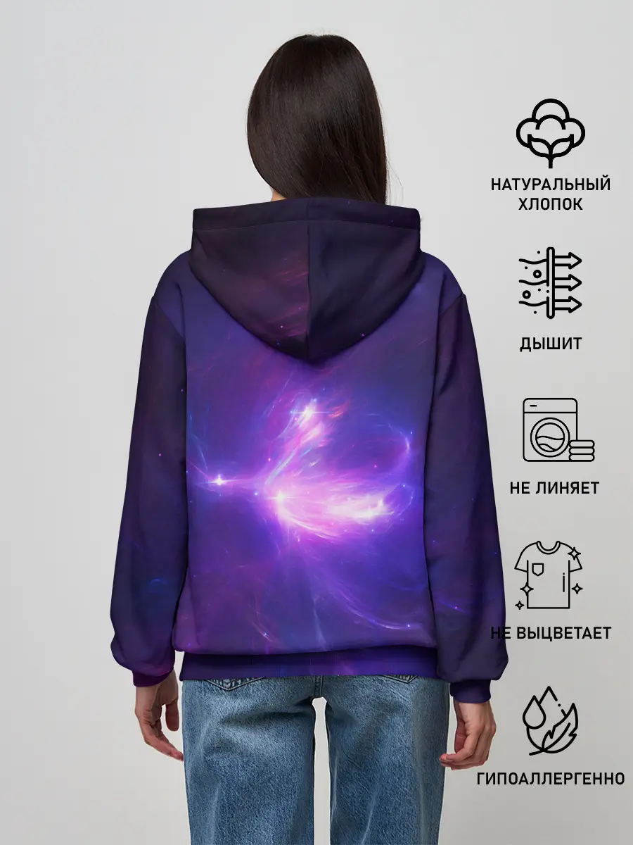 Женское худи / Абстракция