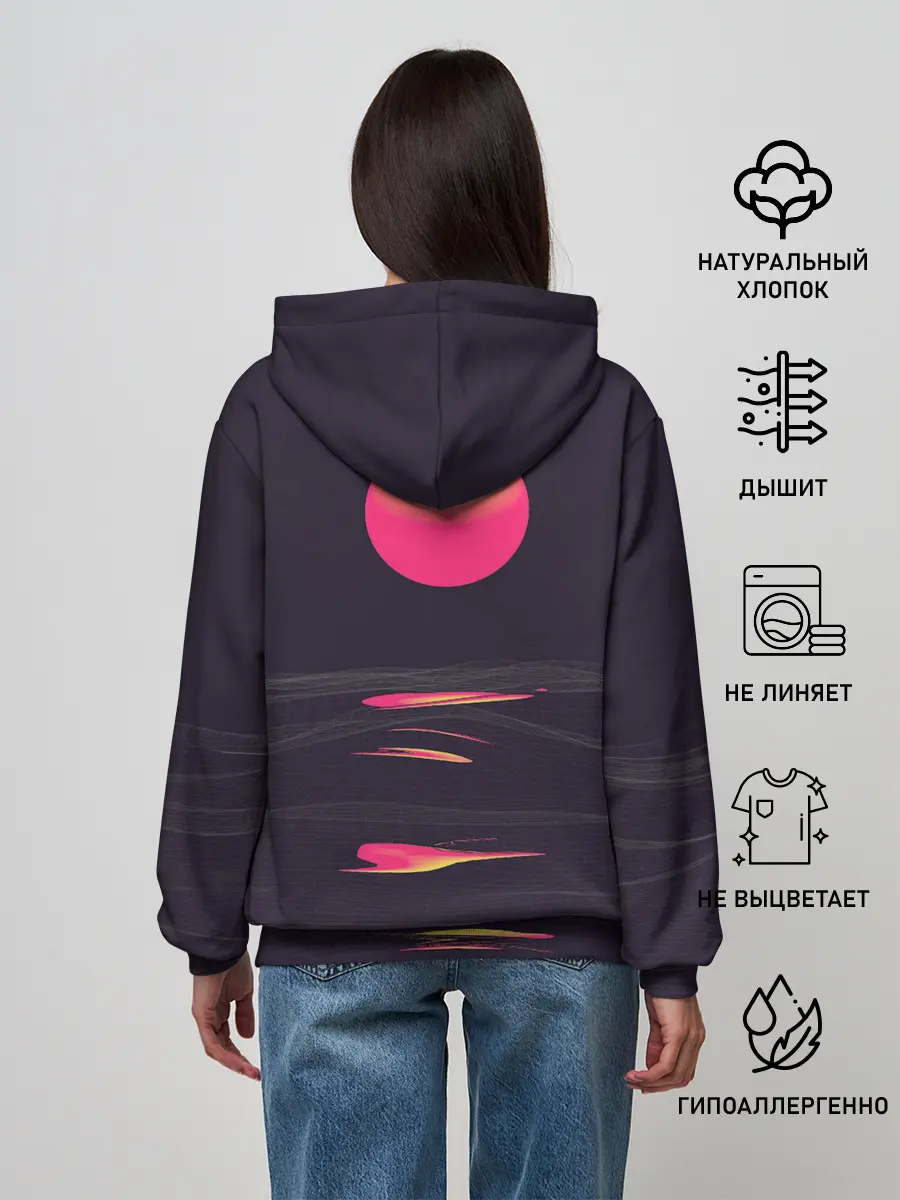 Женское худи / Абстракция