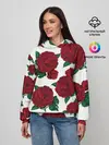 Женское худи / Винтажные розы