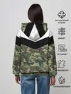 Женское худи / Россия камуфляж