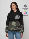Женское худи / Russia камуфляж