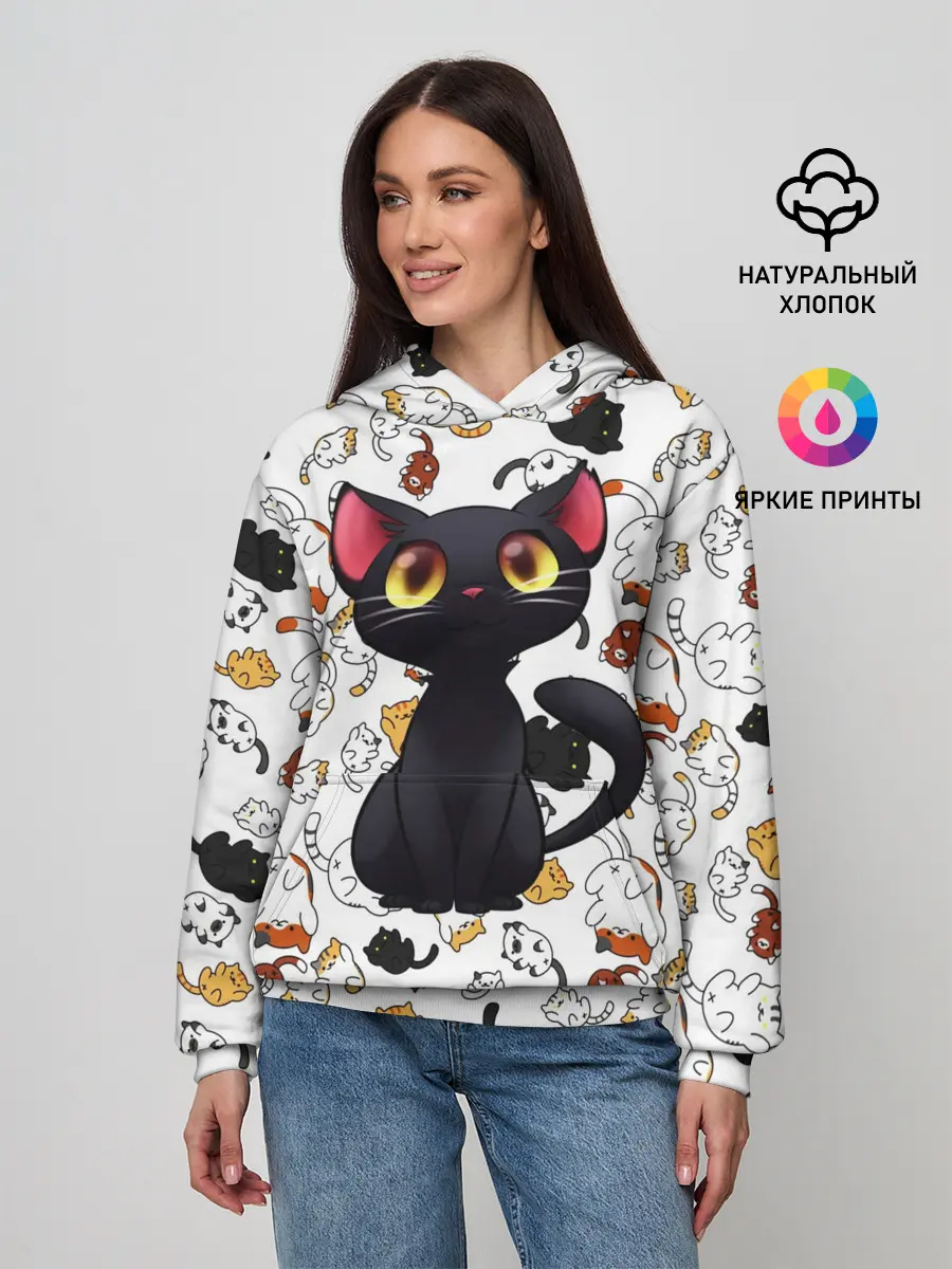 Женское худи / Котэ | Котята