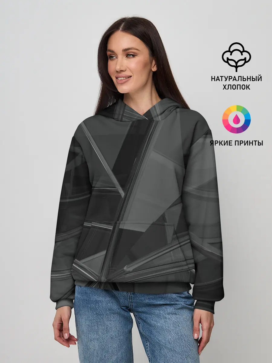 Женское худи / Stone | Black