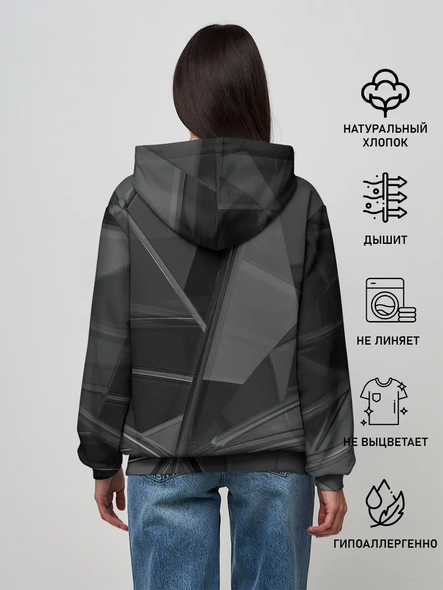 Женское худи / Stone | Black