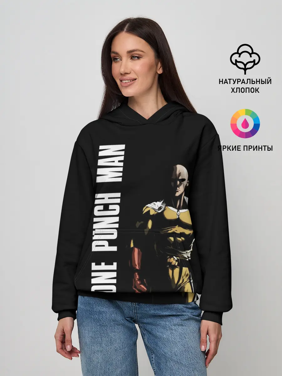 Женское худи / One Punch Man