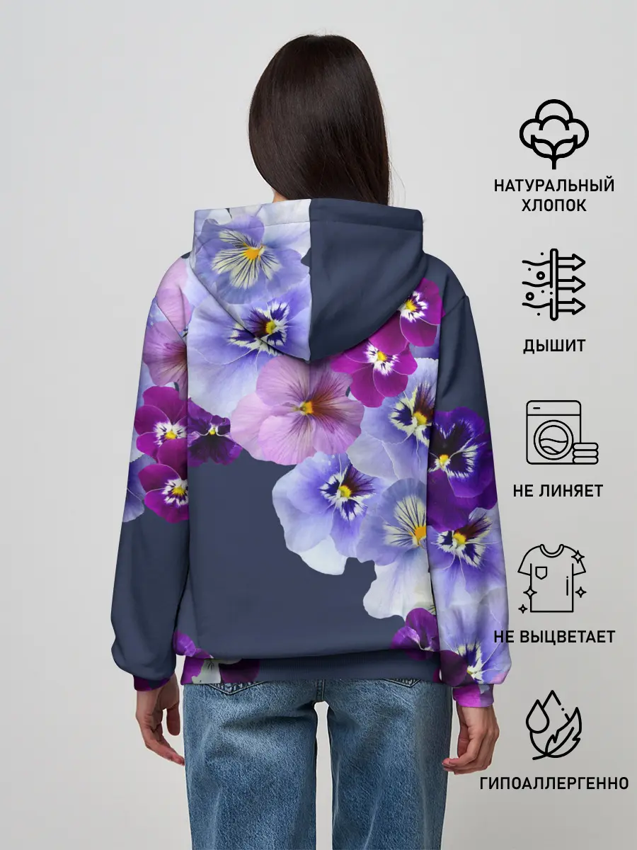 Женское худи / Анютки