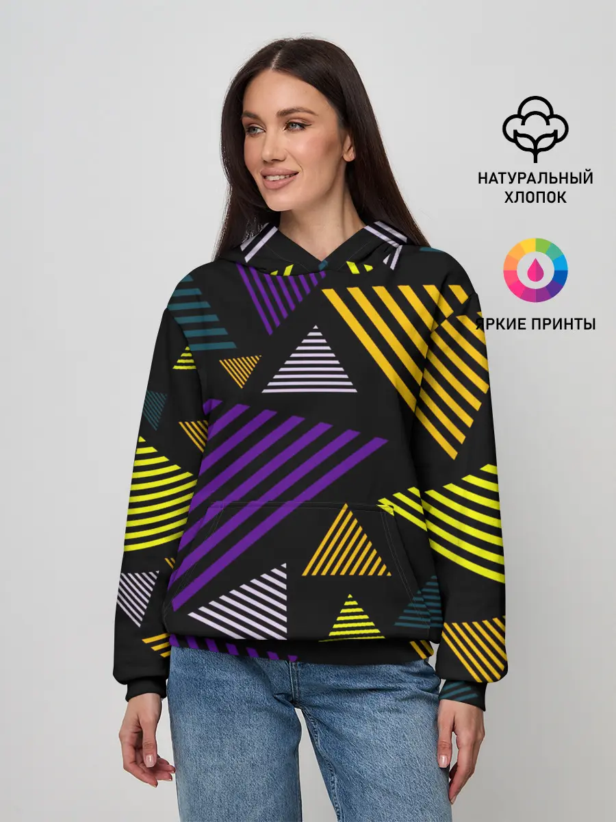 Женское худи / ГЕОМЕТРИЯ